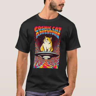 Cosmic Cat Adventure T-Shirt