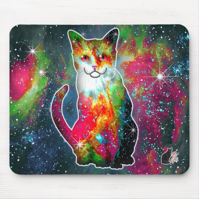 Cosmic Cat Omega Mousepad (Vorne)