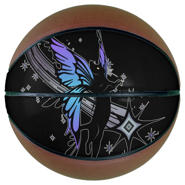 Cosmic Cat Star Basketball (Vorderseite)