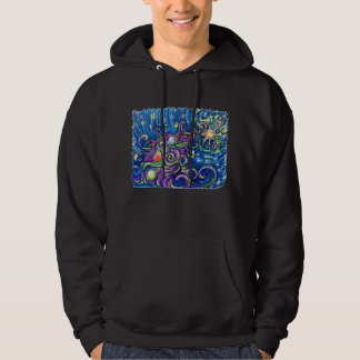 Cosmic Christmas Tree Hoodie