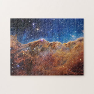 Cosmic Cliffs Carina Nebula James Webb Telescope Puzzle