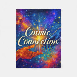 🪐 Cosmic Connection Fleece-Decke 30x40 Fleecedecke
