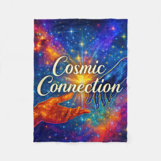 🪐 Cosmic Connection Fleece-Decke 30x40 Fleecedecke