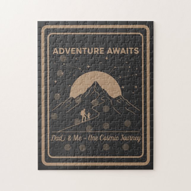 Cosmic Dad & Me Adventure Puzzle (Vertikal)