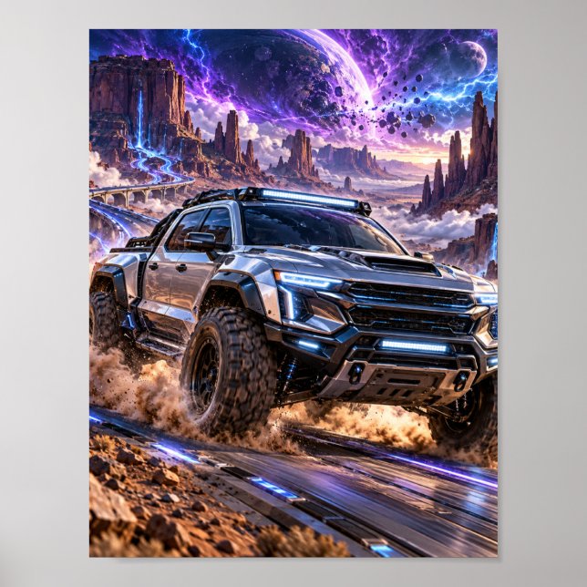 Cosmic Desert Pickup Poster (Vorne)