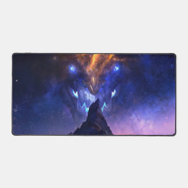 Cosmic Dragon Gaming Desk Mat | Personalisierbar Schreibtischunterlage