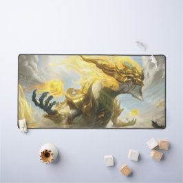 Cosmic Dragon Gaming Desk Mat | Personalisierbar Schreibtischunterlage