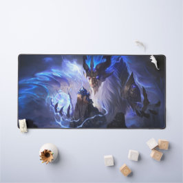 Cosmic Dragon Gaming Desk Mat | Personalisierbar Schreibtischunterlage