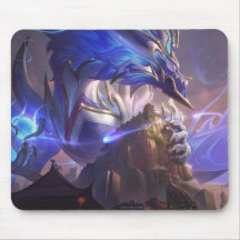Cosmic Dragon Gaming Mousepad | Personalisierbar