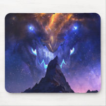Cosmic Dragon Gaming Mousepad | Personalisierbar