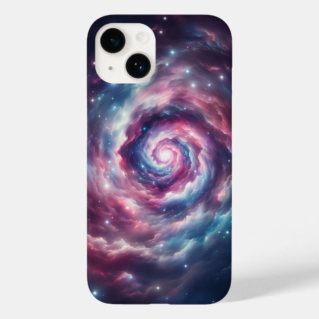 Cosmic Dream Galaxy Nebula Pink and Purple Starry  Case-Mate iPhone Hülle (Rückseite)