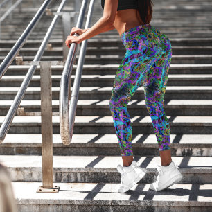 Cosmic Dream Grunge Leggings - Spaß