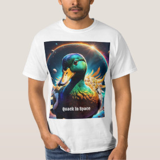 "Cosmic Duck: Eine lebendige Reise durch den Weltr T-Shirt