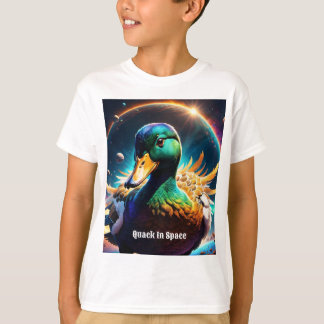 "Cosmic Duck: Eine lebendige Reise durch den Weltr T-Shirt