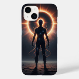 Cosmic Eclipse iPhone 14 Fall Celestial Body Case-Mate iPhone 14 Hülle