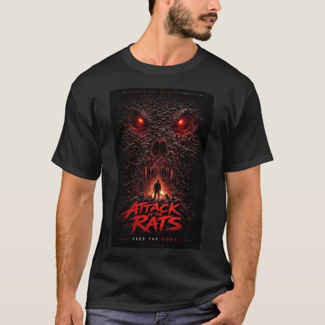 Cosmic Eye™ – Attack of the Rats “Feed the Gods”  T-Shirt (Vorderseite)