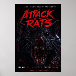 Cosmic Eye – Creature Close-Up Horror Poster