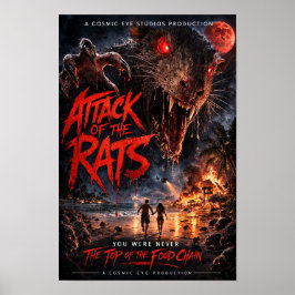Cosmic Eye – Strand-Apokalypse-Horrorposter Poster