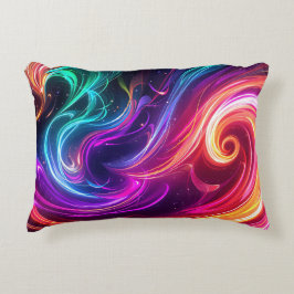 Cosmic Flowing Swirls Dekokissen
