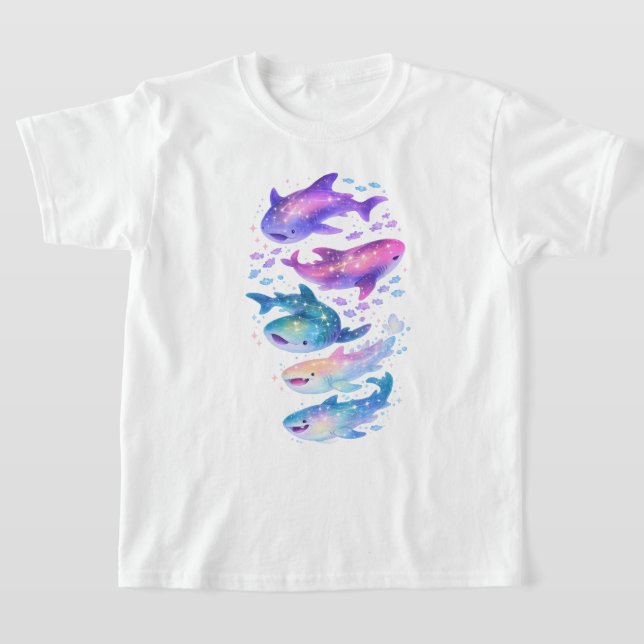 Cosmic Galaxy Haie T-Shirt (Ablage )