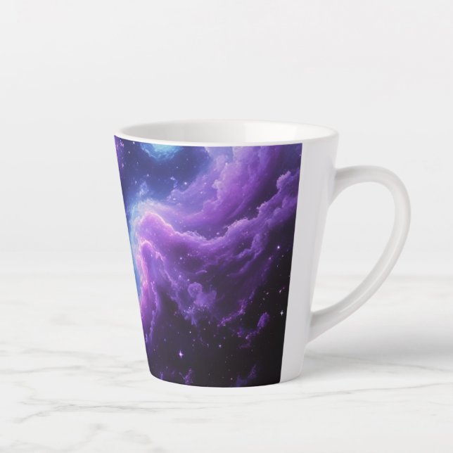 Cosmic Galaxy Nebula Abstract Space Art Design Milchtasse (Rechts)