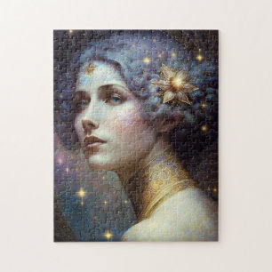 Cosmic Goddess Fantasy Art Jigsaw Puzzle