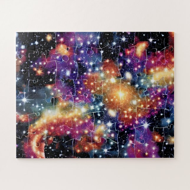 Cosmic golden adventures for young science minds puzzle (Horizontal)