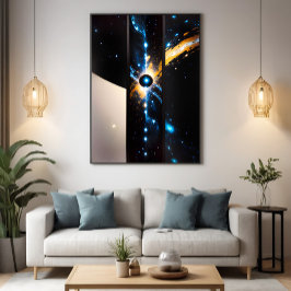 Cosmic Harmony Leinwanddruck