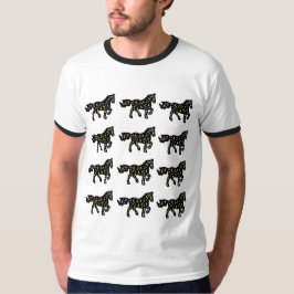 Cosmic Horse Pattern – Space Stars Galaxy Horse De T-Shirt