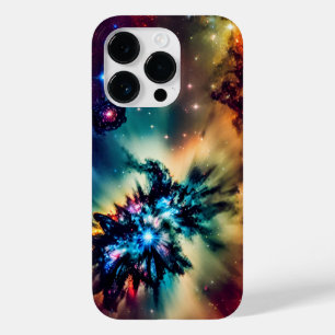 Cosmic indigo explodierte faszinierende Raumlandsc Case-Mate iPhone 14 Pro Hülle