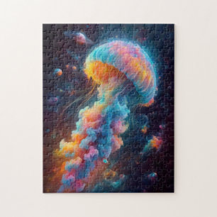 Cosmic Jellyfish Artwork Puzzle