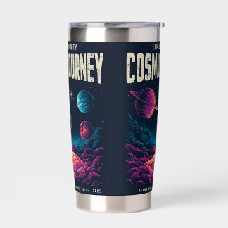Cosmic Journey Rocket Launch Explore tumbler water Thermobecher