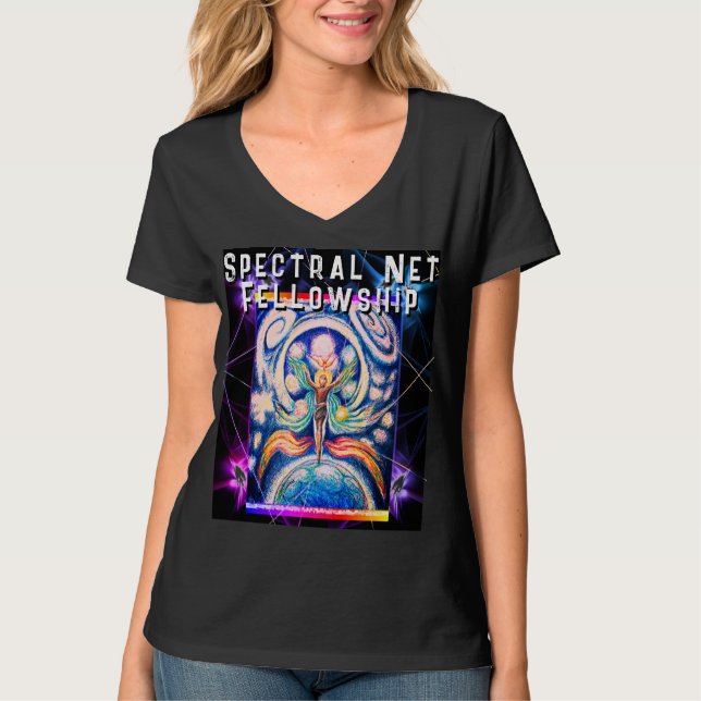 Cosmic Juggler Spectral Net Fellowship T-Shirt (Vorderseite)