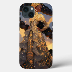 Cosmic Lady African American Fantasy Art Case-Mate iPhone Hülle