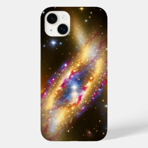 Cosmic Lila Blue Big Bang Star Gazing Galactic Case-Mate iPhone 14 Plus Hülle