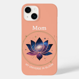 Cosmic Lotus Flower Mom Bloom Case-Mate iPhone 14 Hülle