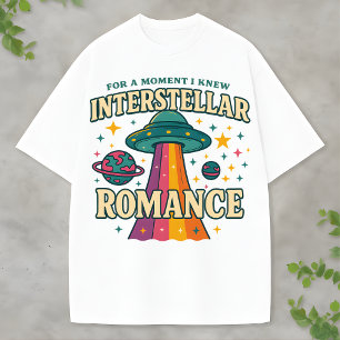 Cosmic Love: Enthüllung der UFO- und Weltraumroman T-Shirt