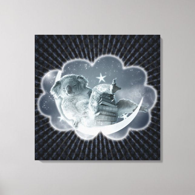 Cosmic Lullaby - Wrapped Canvas Leinwanddruck (Vorderseite)