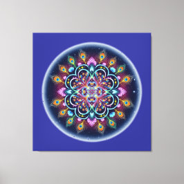 Cosmic Mandala Canvas Wall Art Leinwanddruck