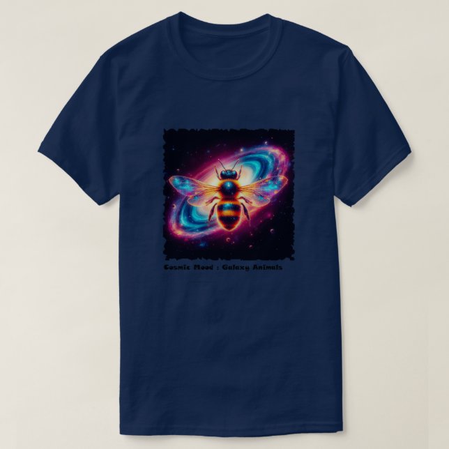 Cosmic Mood: Galaxy Animals Tshirt #1 (Design vorne)