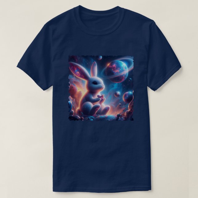 Cosmic Mood: Galaxy Animals Tshirt #2 (Design vorne)