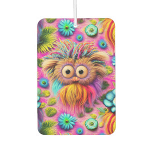 Cosmic Owl Trippy Hippie Psychedelic Original Autolufterfrischer