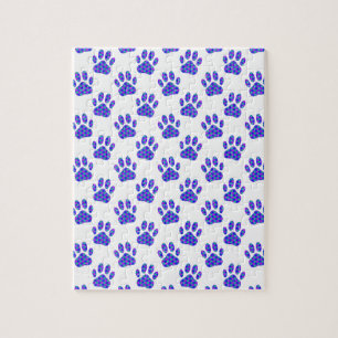 Cosmic Paw Print Pattern Puzzle