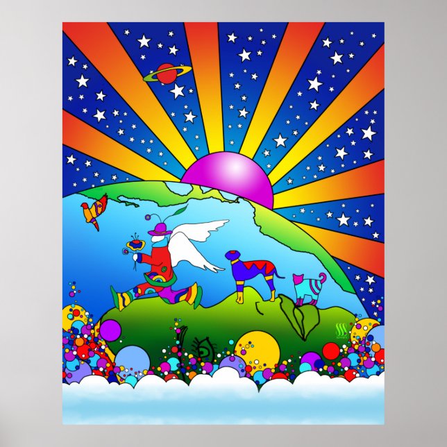 Cosmic Pet World Poster XLG (Vorne)