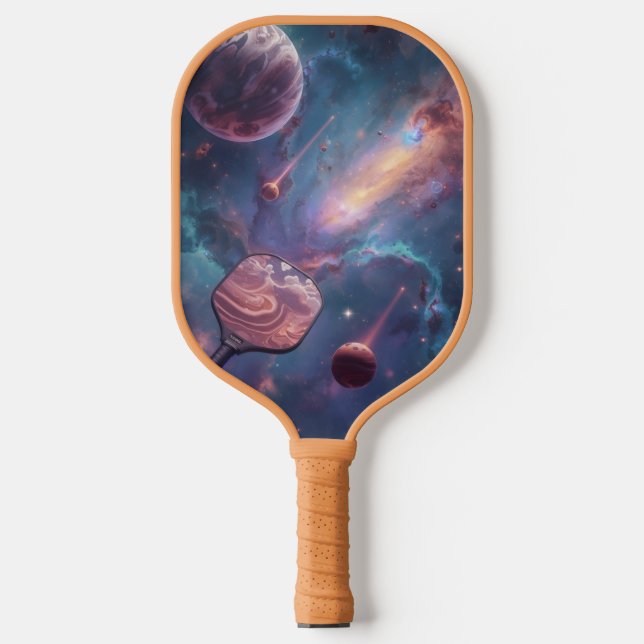 Cosmic Pickleball - Out of This World Art Pickleball Schläger (Vorderseite)