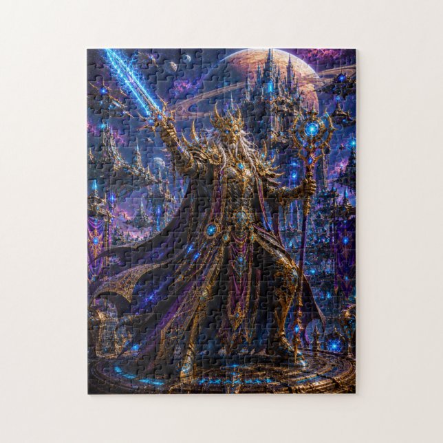Cosmic Pirate King — Epic Final Character Puzzle (Vertikal)