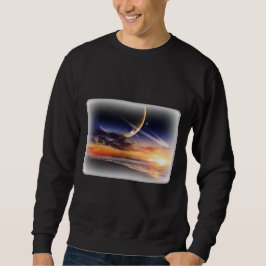 Cosmic Planet Horizon Basic Sweatshirt