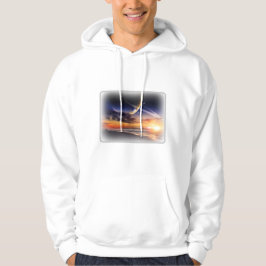 Cosmic Planet Horizon Erwachsenen-Pullover-Hoodie Hoodie
