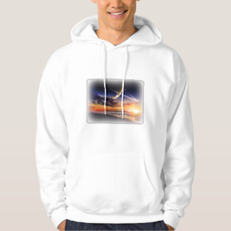 Cosmic Planet Horizon Erwachsenen-Pullover-Hoodie Hoodie