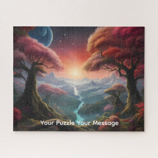 Cosmic planets & colourful worlds puzzle